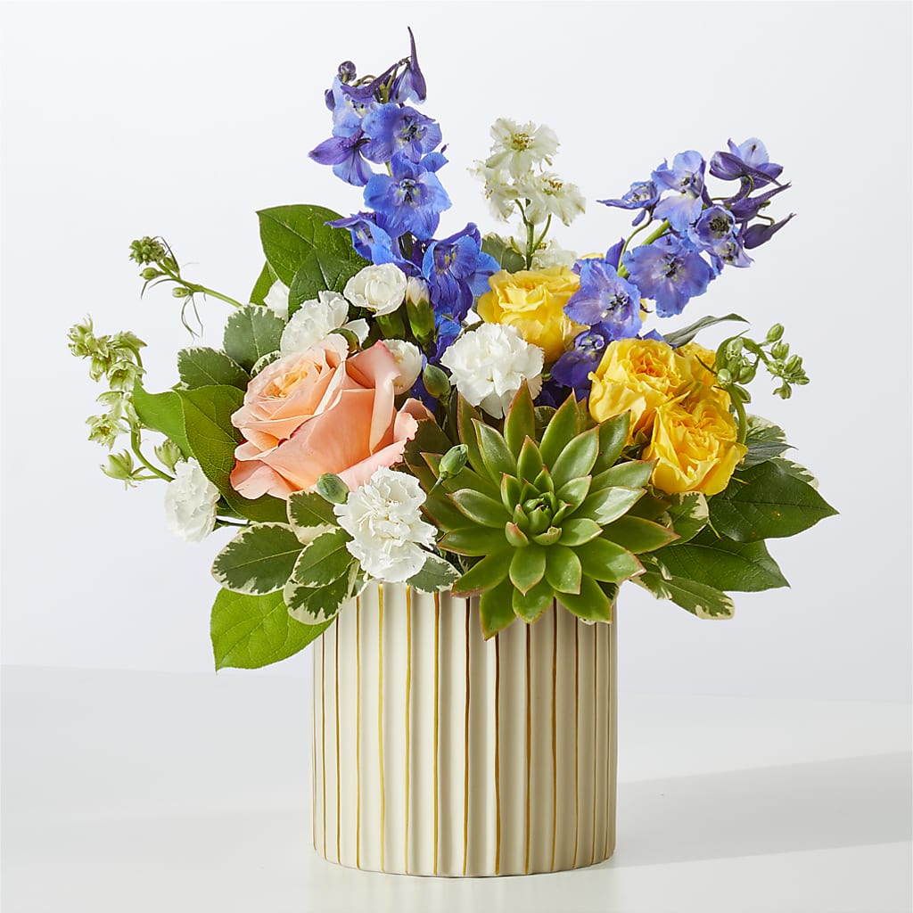 Cobalt Reverie Bouquet – Amora Floral Studio, Mooresville NC