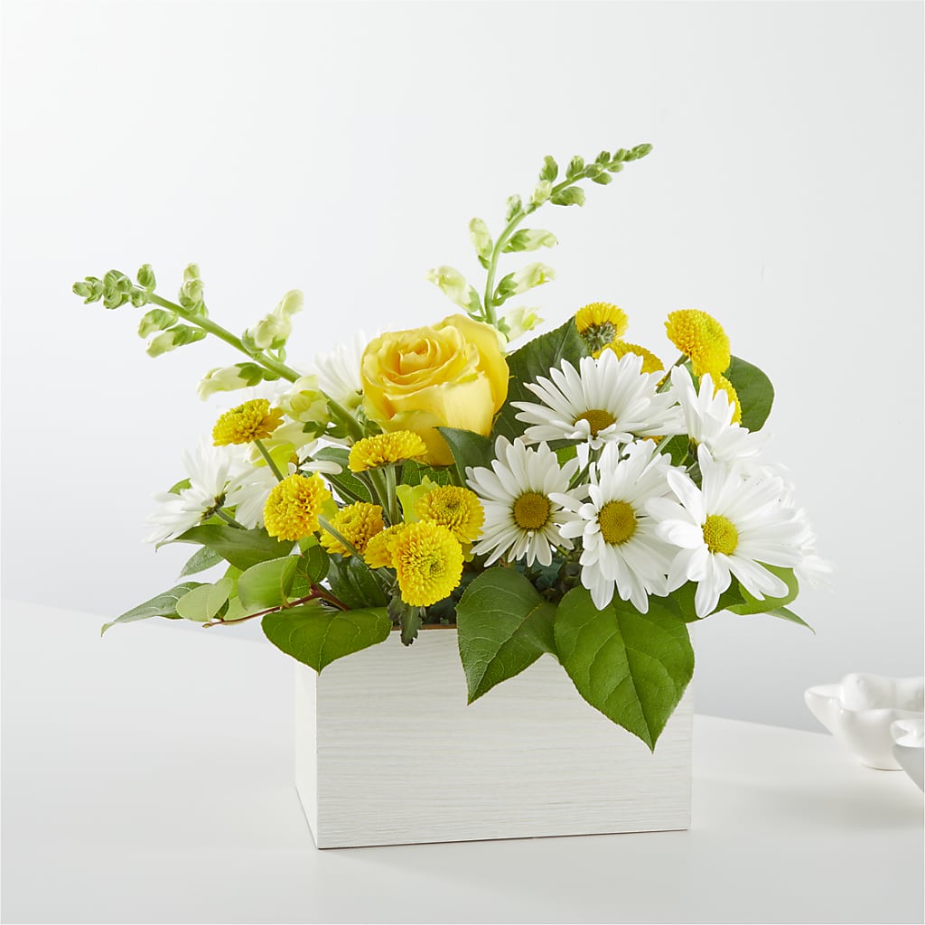 Sun Salutation Box Bouquet – Amora Floral Studio, Mooresville NC