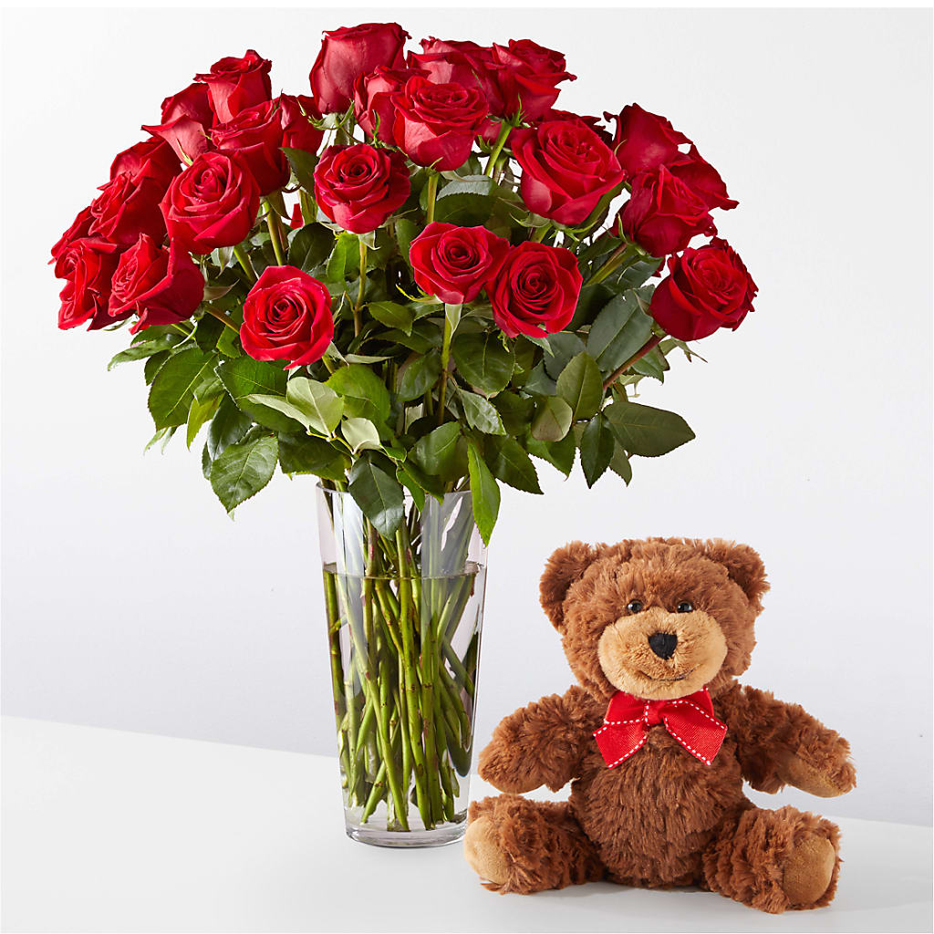 Romantic Long Stem Red Rose Bouquet Bundles – Amora Floral Studio, Mooresville NC
