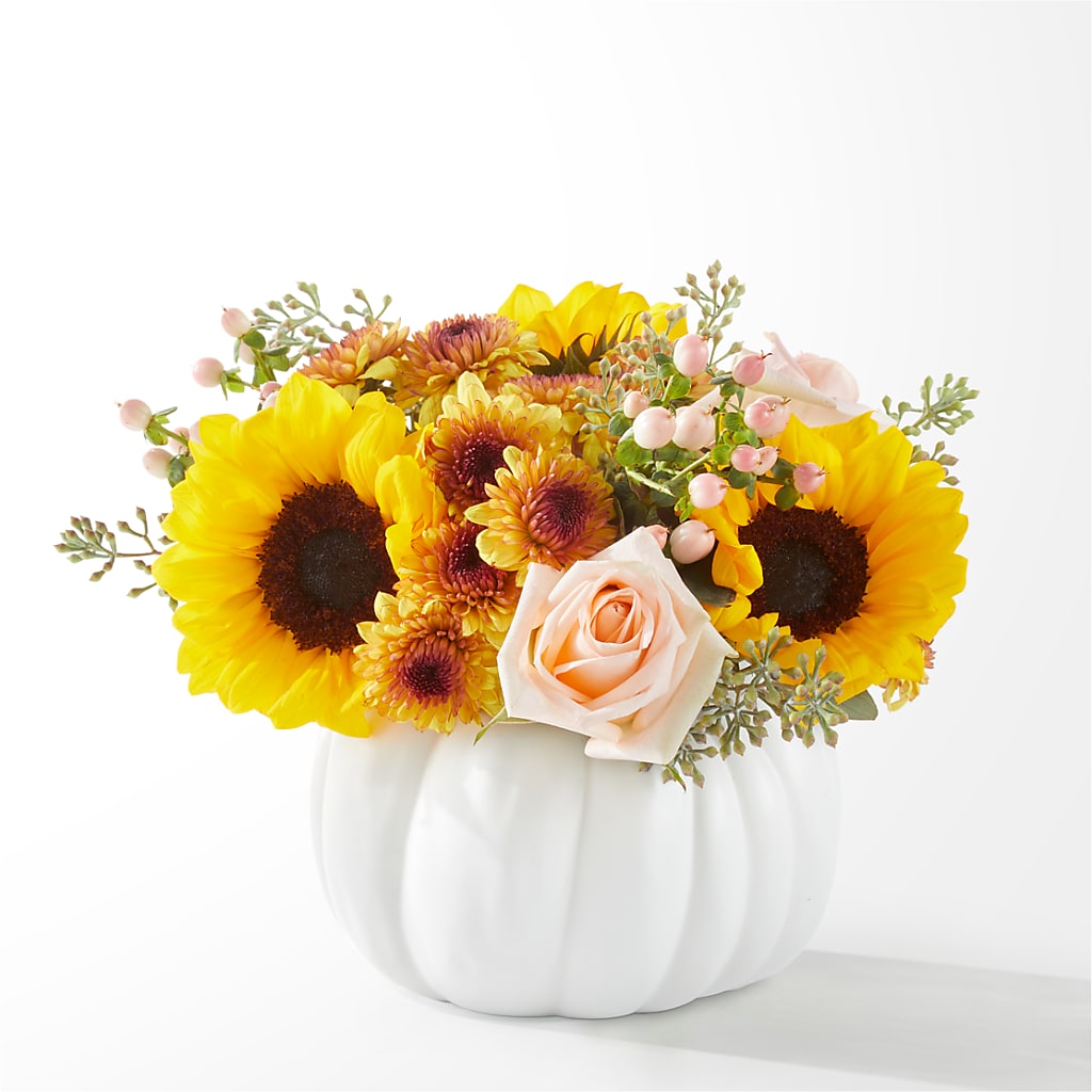 Pumpkin to Talk About Bouquet – Amora Floral Studio, Mooresville NC