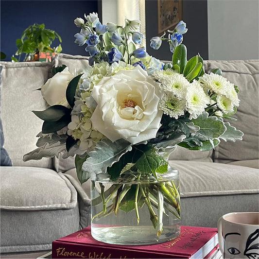 Clear Skies Bouquet – Amora Floral Studio, Mooresville NC