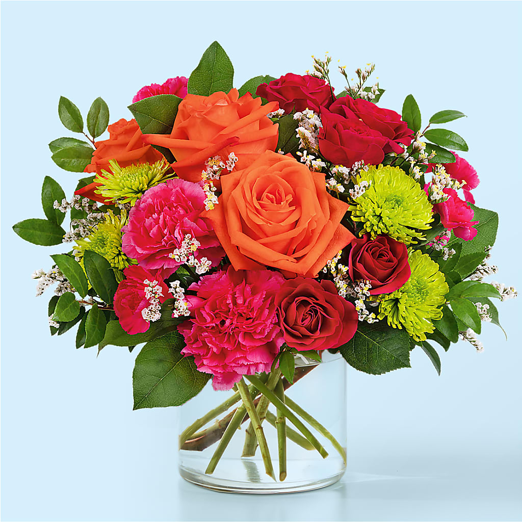 Colorful Carnival Bouquet – Amora Floral Studio, Mooresville NC