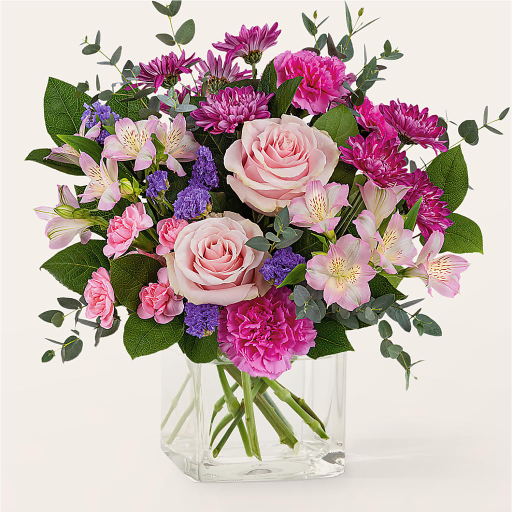 Rosy Radiance Bouquet – Amora Floral Studio, Mooresville NC