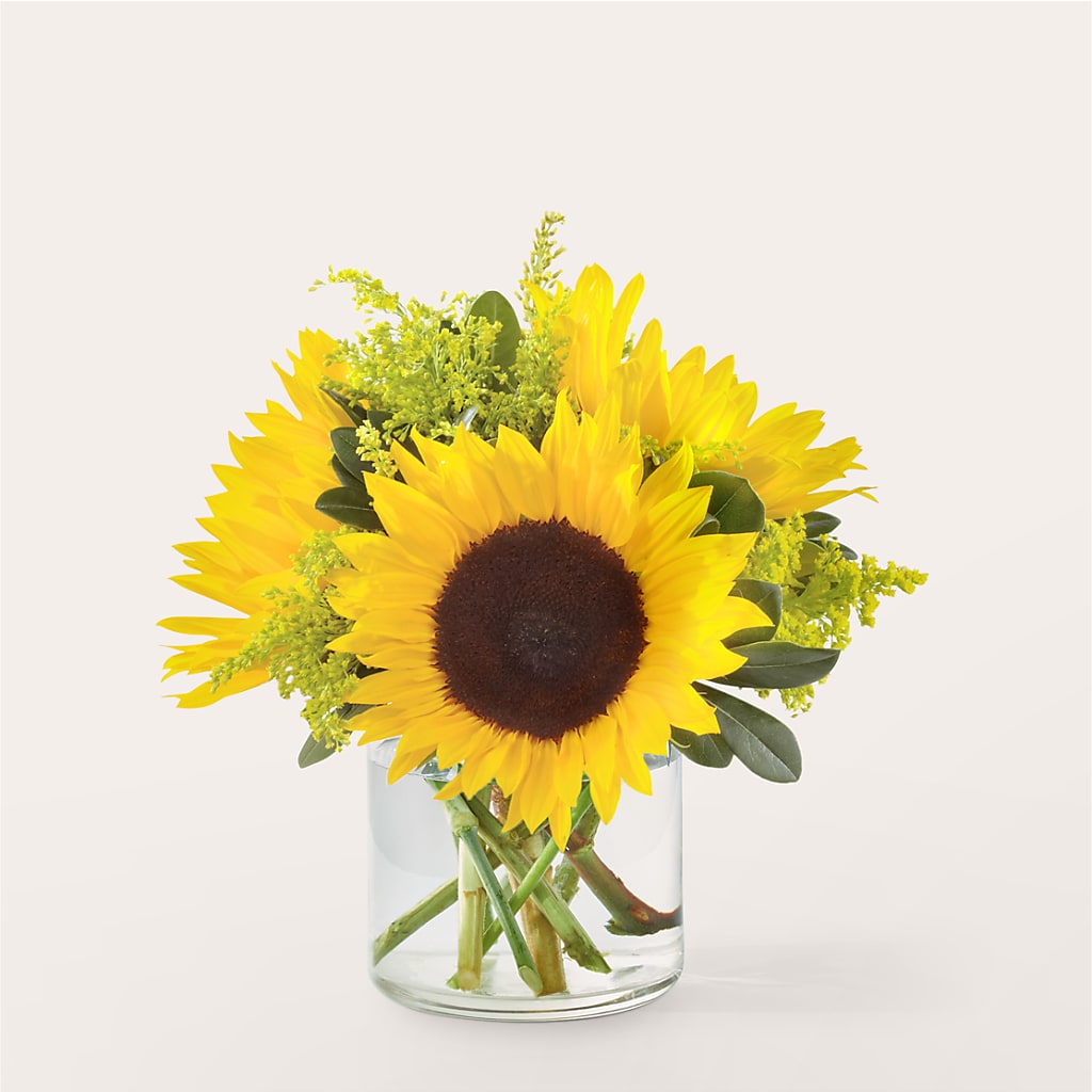 Beaming Sunflower Bouquet – Amora Floral Studio, Mooresville NC