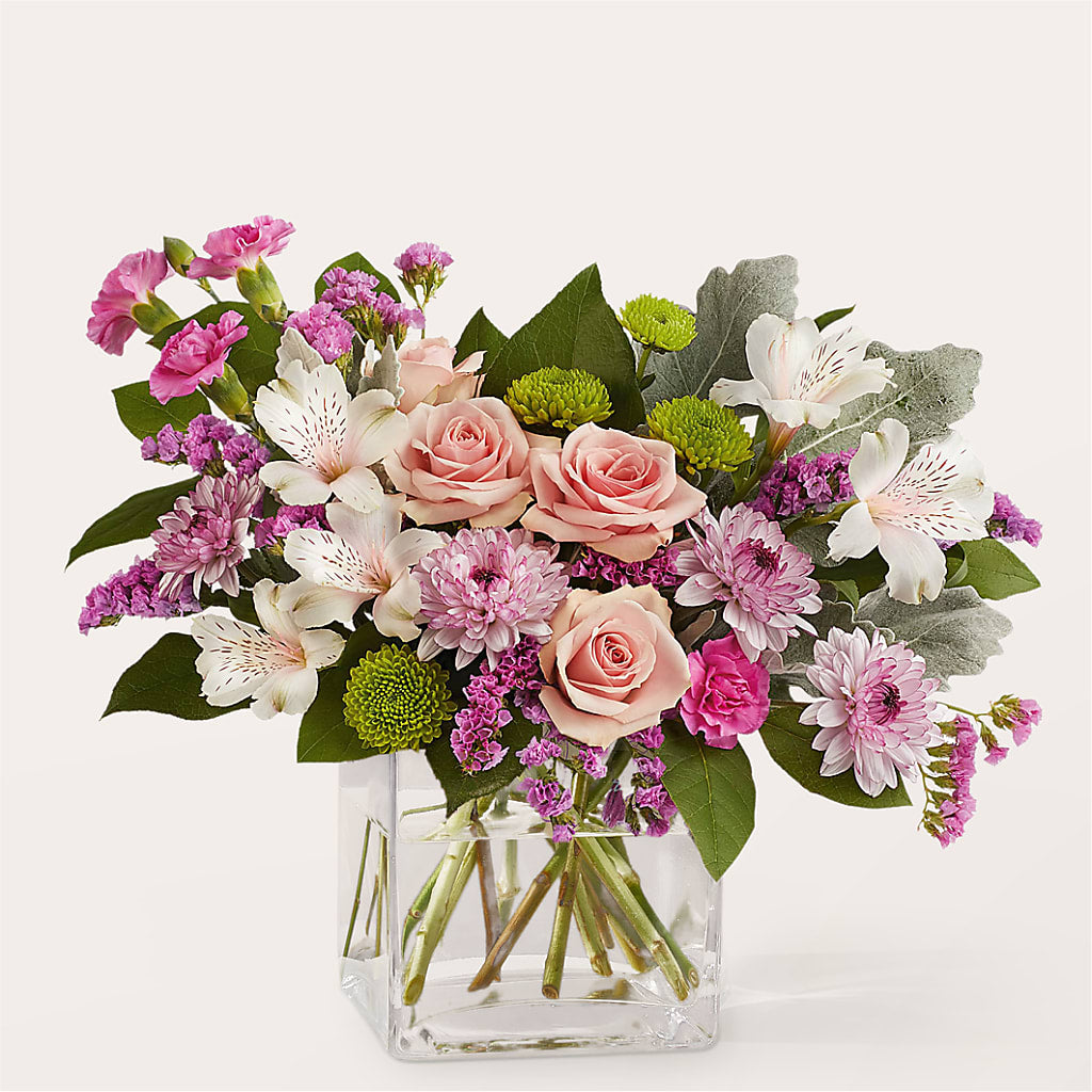 Pink Suede Bouquet – Amora Floral Studio, Mooresville NC
