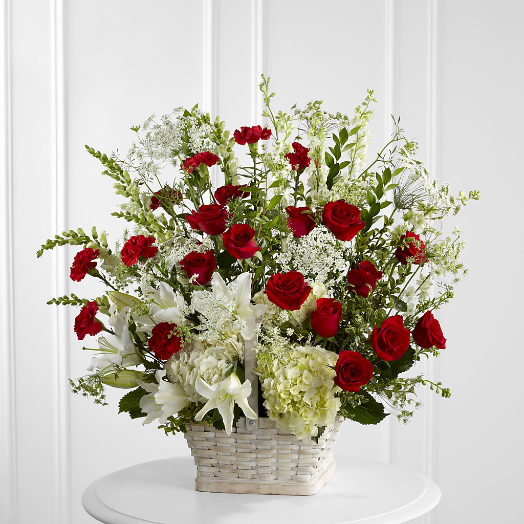 In Loving Memory Arrangement – Amora Floral Studio, Mooresville NC