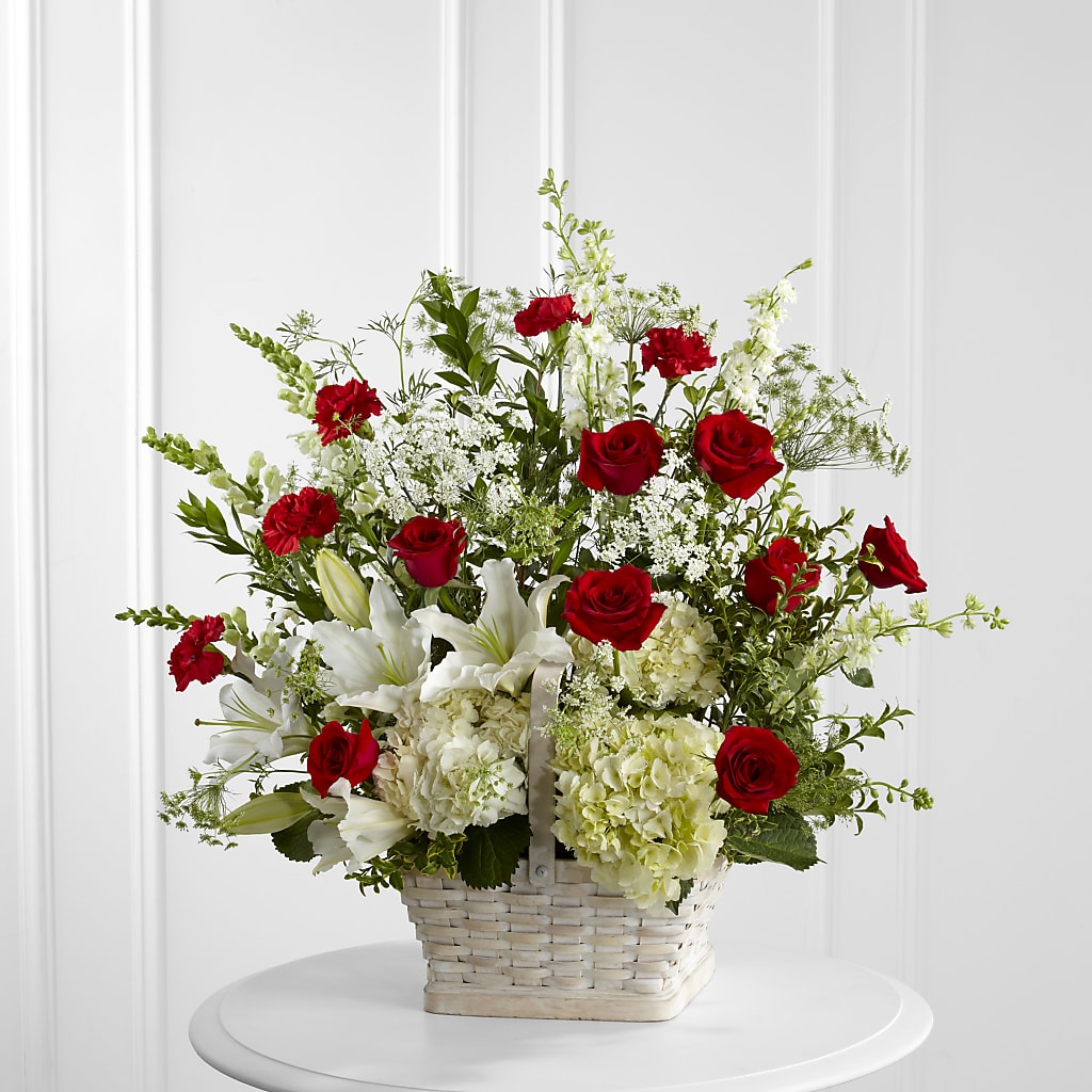 In Loving Memory Arrangement – Amora Floral Studio, Mooresville NC