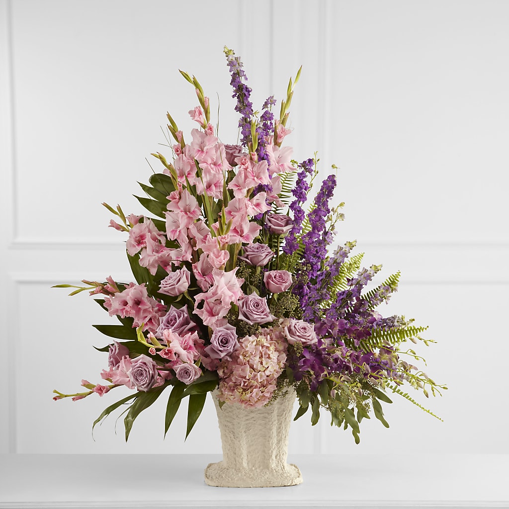 Flowing Garden Arrangement – Amora Floral Studio, Mooresville NC