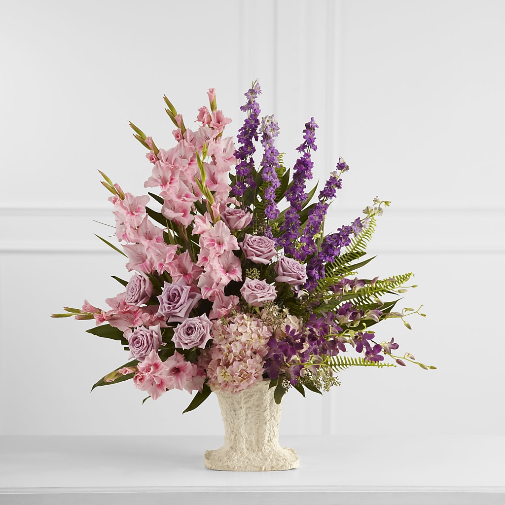 Flowing Garden Arrangement – Amora Floral Studio, Mooresville NC