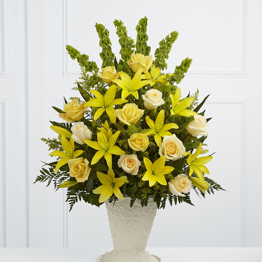 Golden Memories Arrangement – Amora Floral Studio, Mooresville NC
