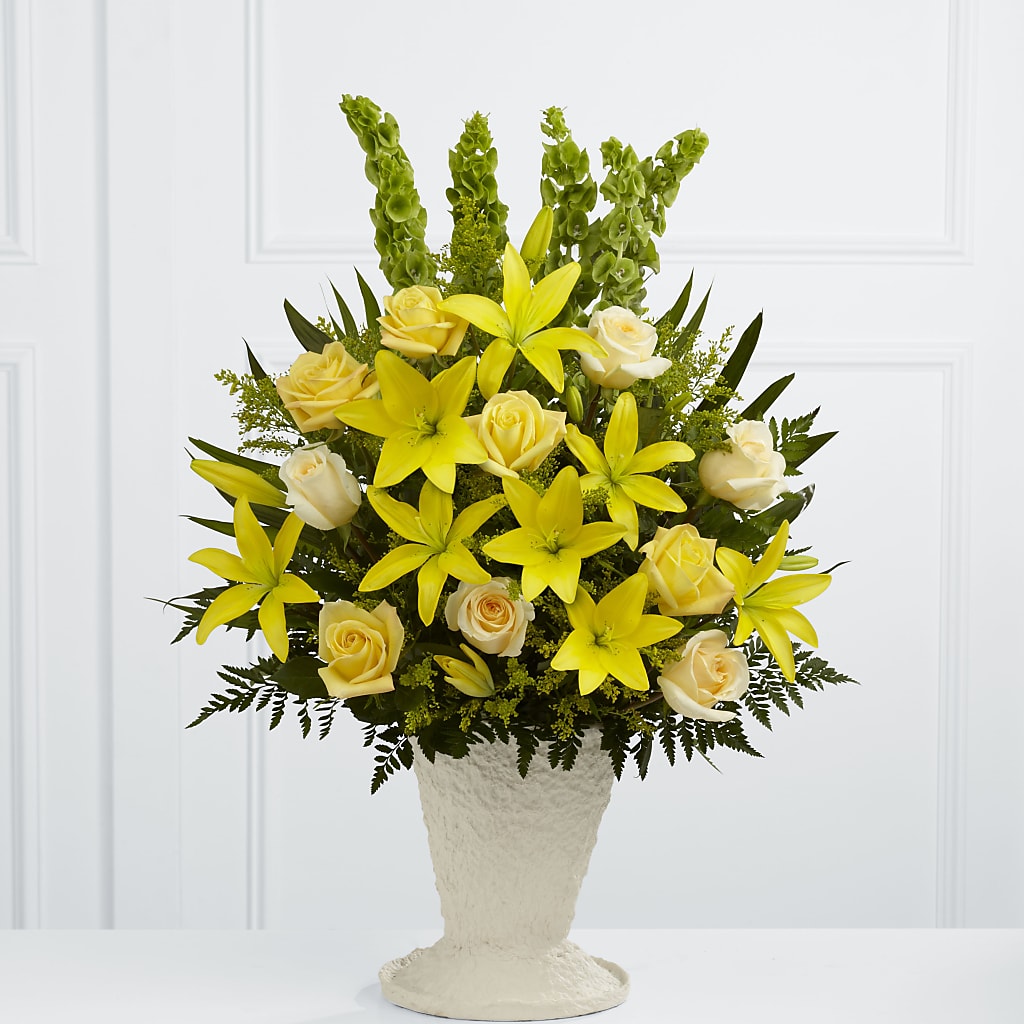 Golden Memories Arrangement – Amora Floral Studio, Mooresville NC