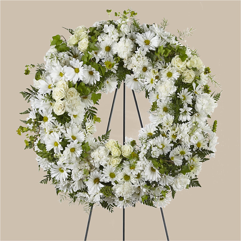 Faithful Wishes Wreath – Amora Floral Studio, Mooresville NC