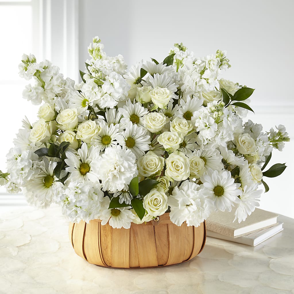 Graceful Garden Basket – Amora Floral Studio, Mooresville NC