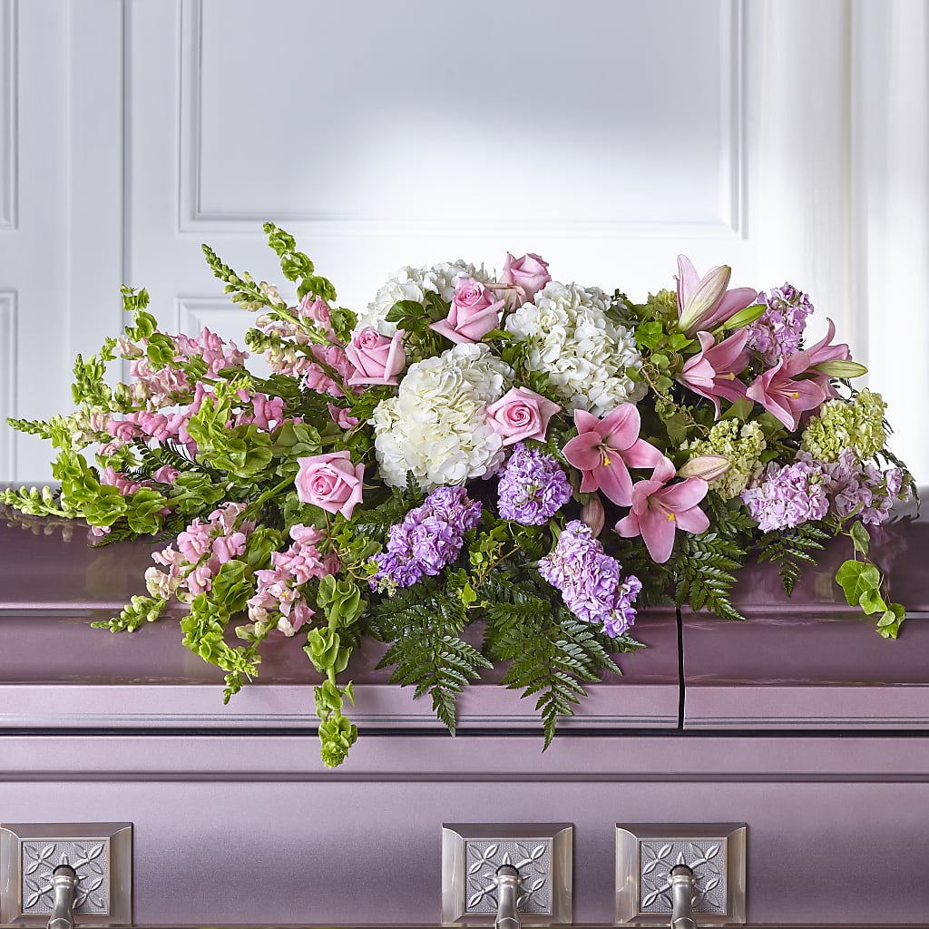 Life's Gratitude Casket Spray – Amora Floral Studio, Mooresville NC