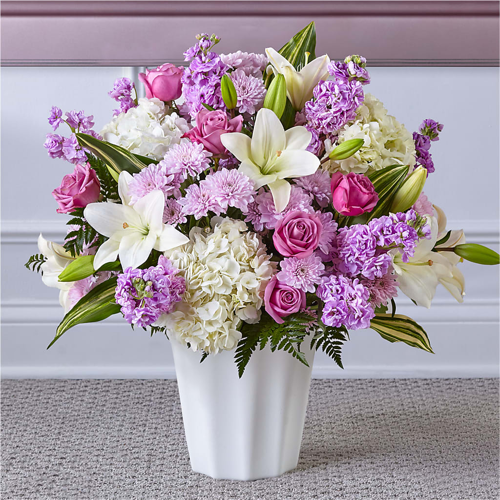 Heaven Sent Floor Basket – Amora Floral Studio, Mooresville NC