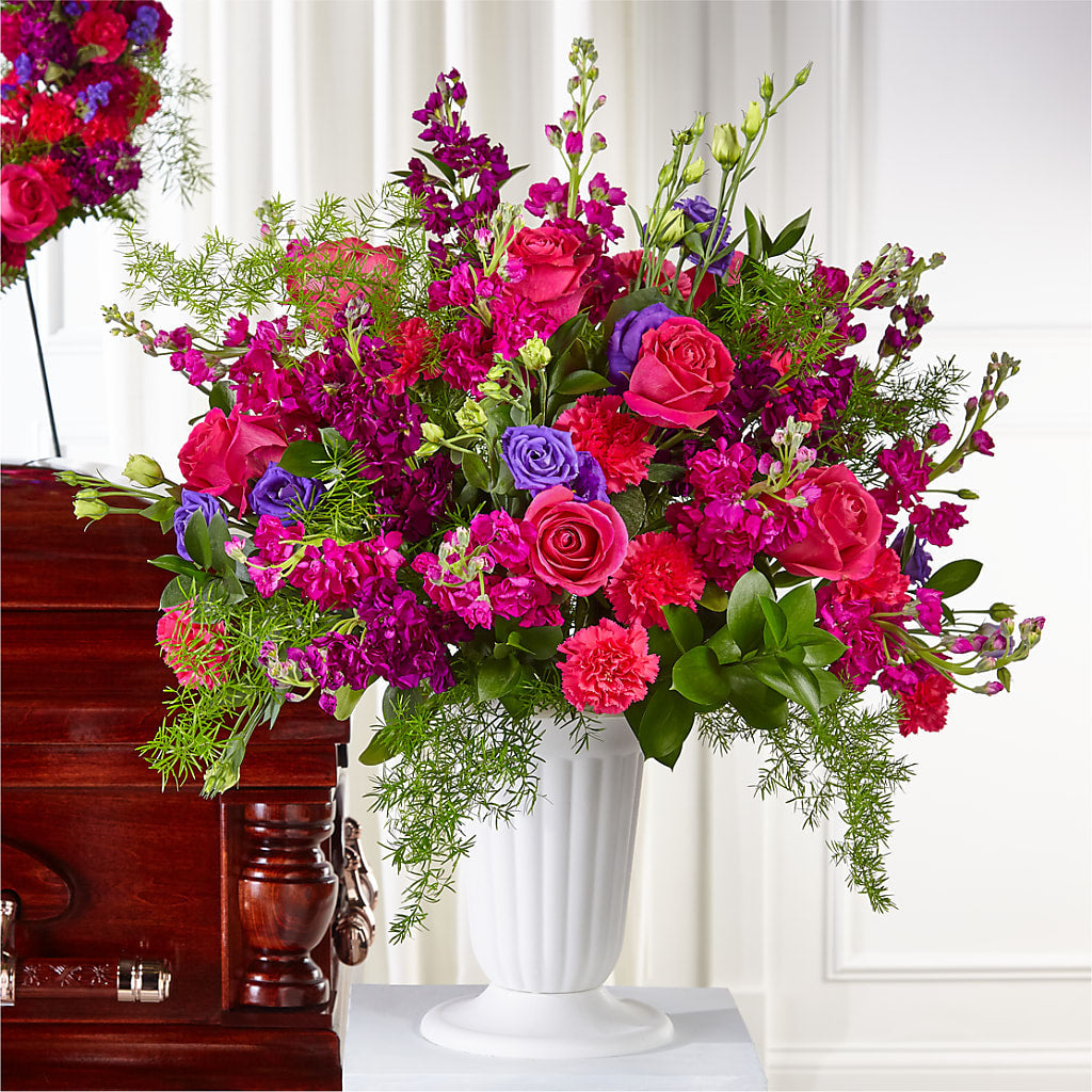 Eternal Day Arrangement – Amora Floral Studio, Mooresville NC