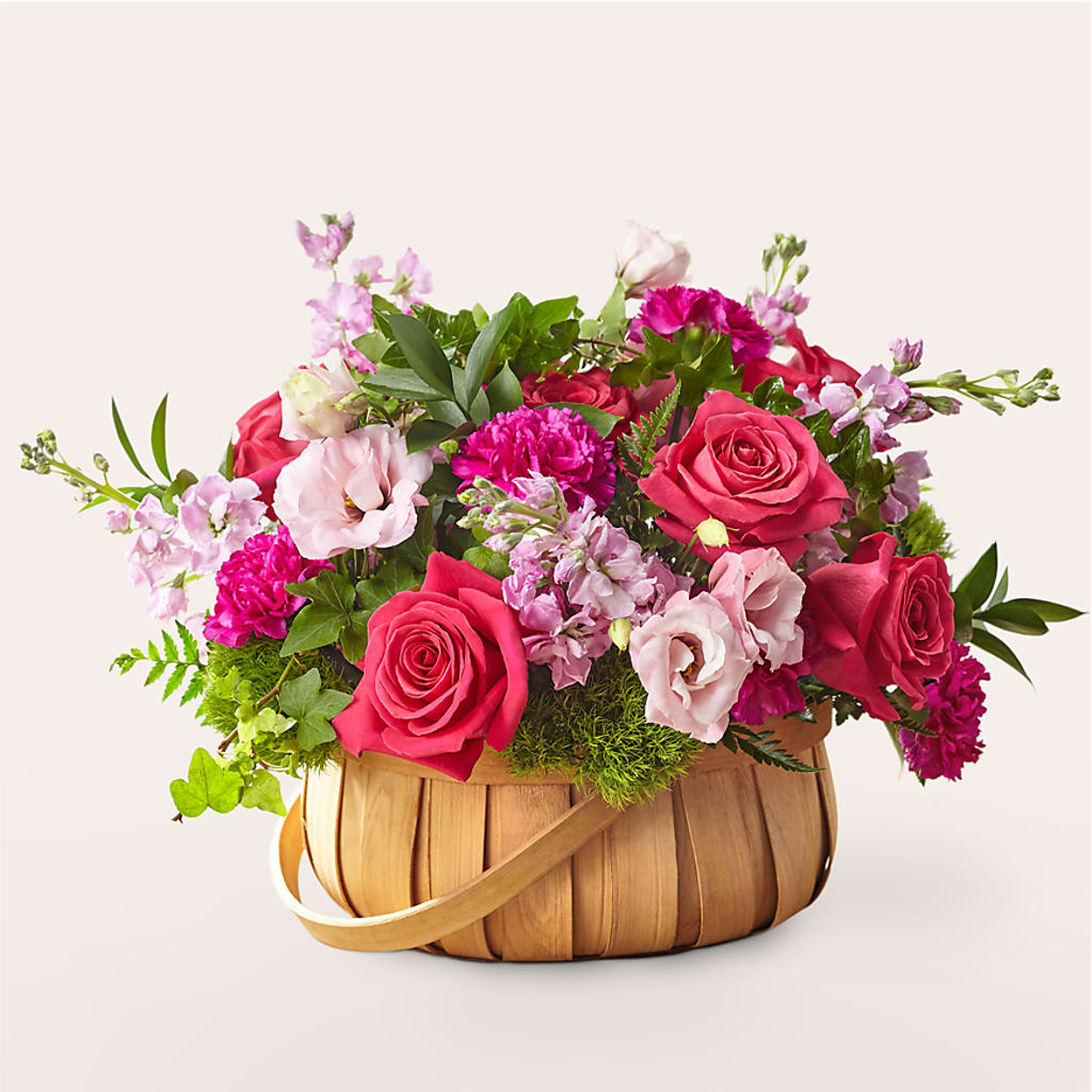 Radiance in Bloom Basket – Amora Floral Studio, Mooresville NC