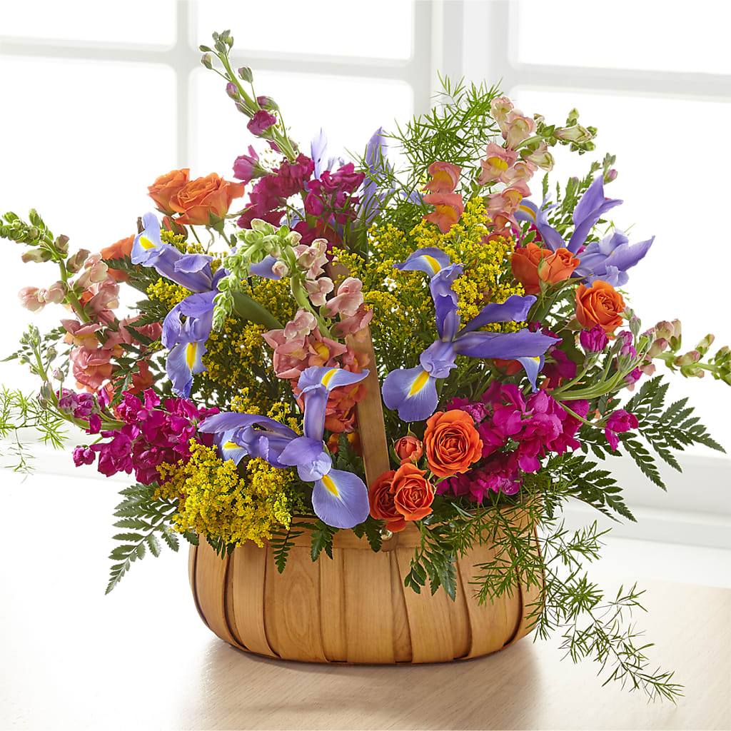 Garden of Life Basket – Amora Floral Studio, Mooresville NC