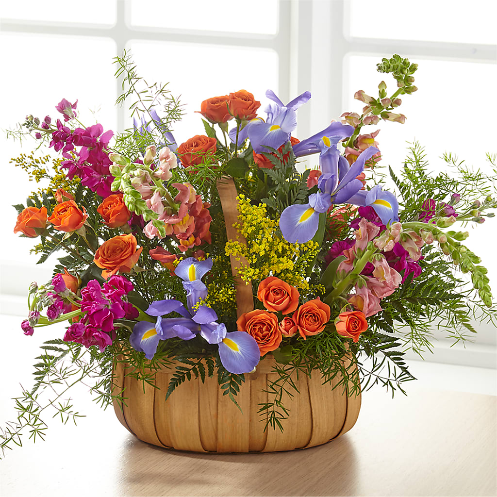 Garden of Life Basket – Amora Floral Studio, Mooresville NC