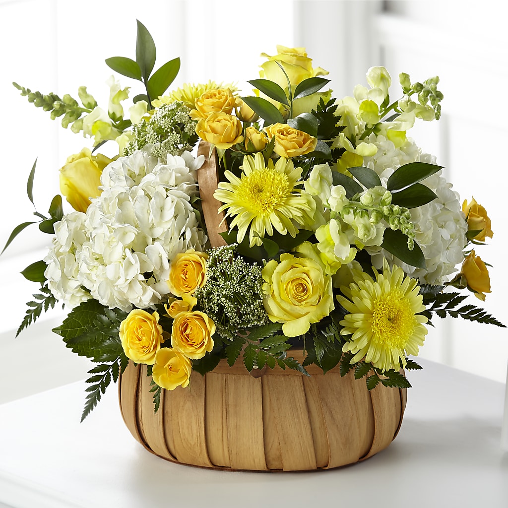 Rustic Remembrance Basket – Amora Floral Studio, Mooresville NC