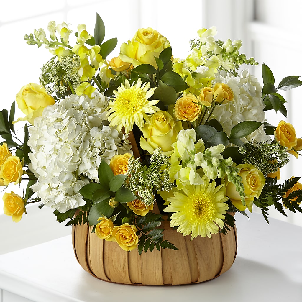 Rustic Remembrance Basket – Amora Floral Studio, Mooresville NC