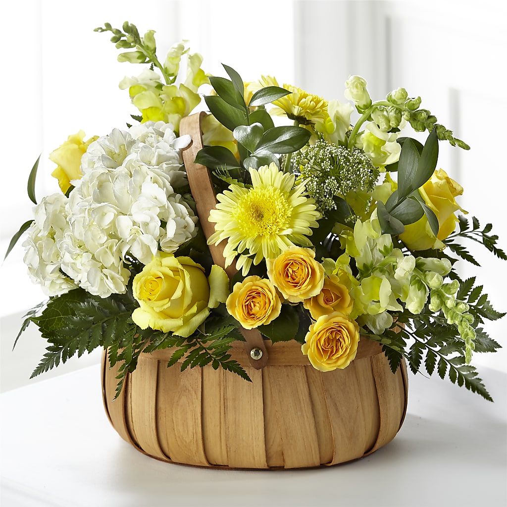 Rustic Remembrance Basket – Amora Floral Studio, Mooresville NC