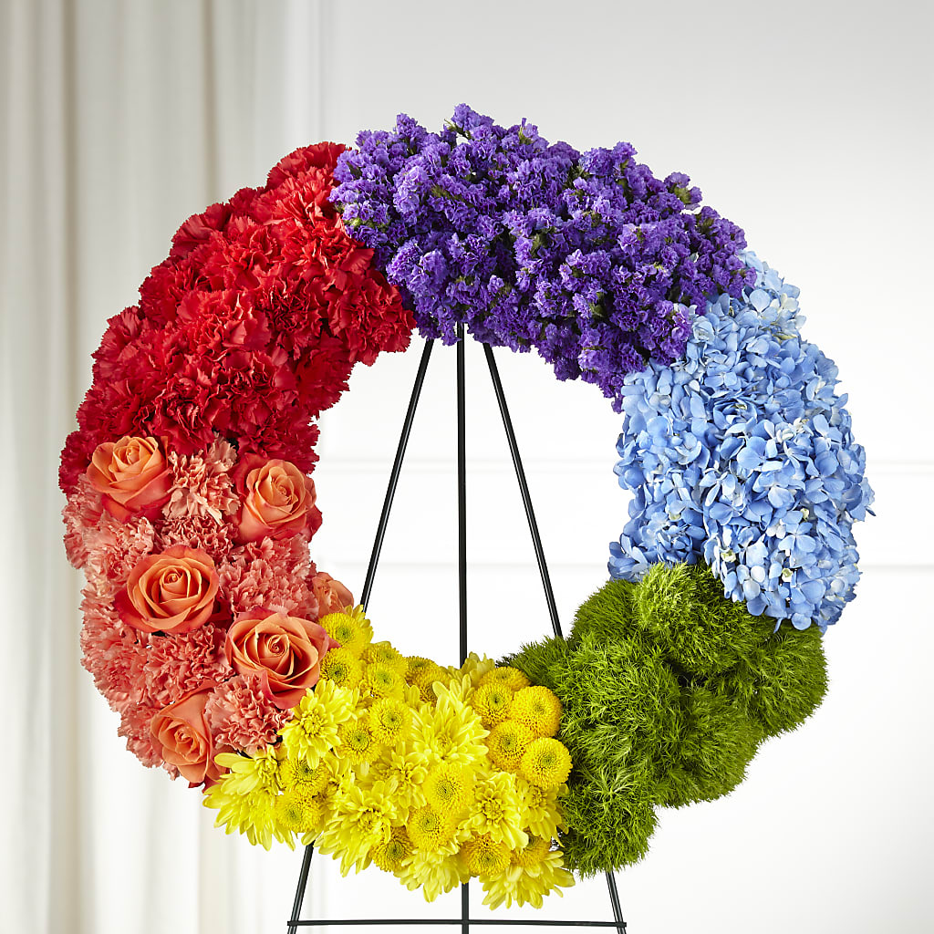 Circle of Love Wreath – Amora Floral Studio, Mooresville NC