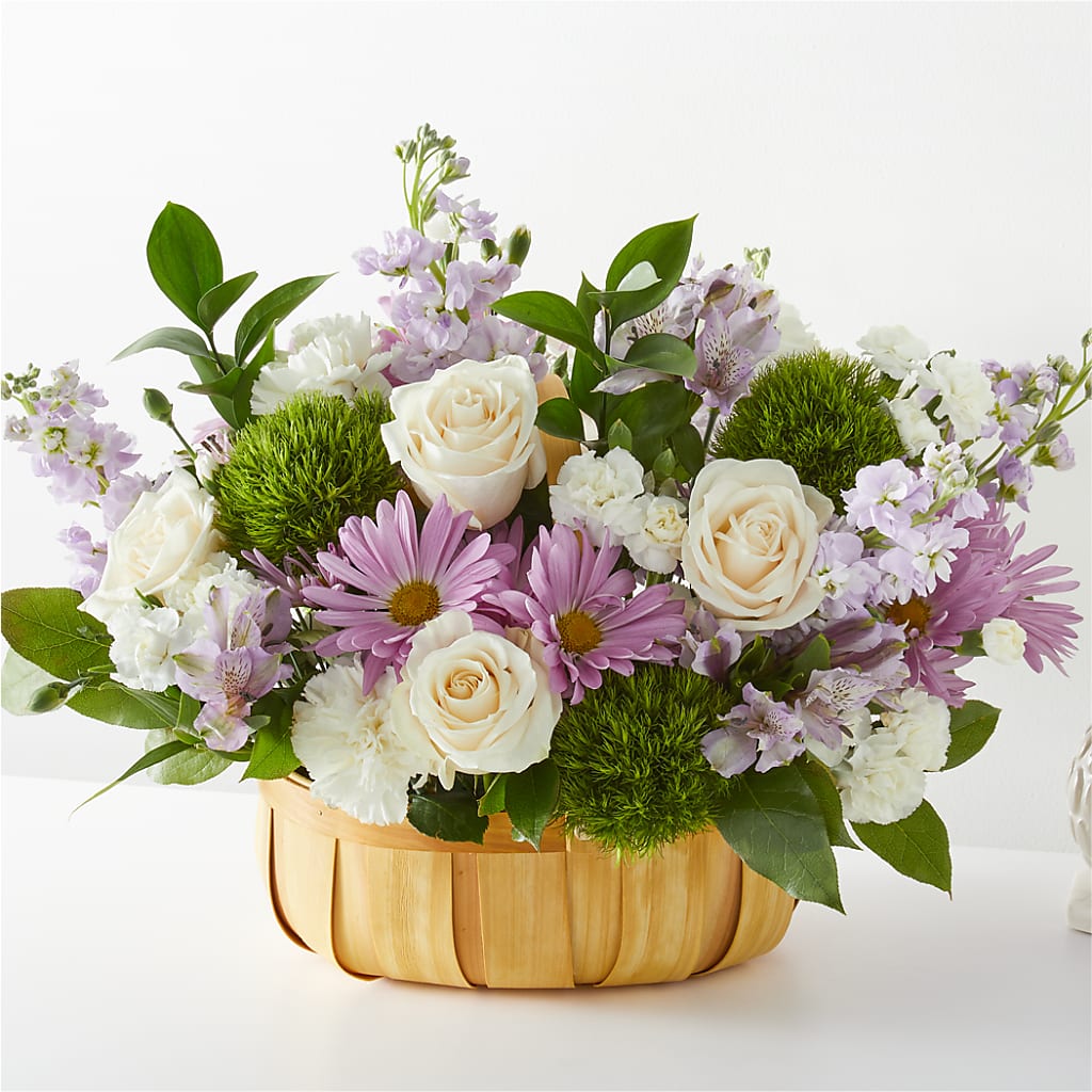 Peace & Love Basket – Amora Floral Studio, Mooresville NC