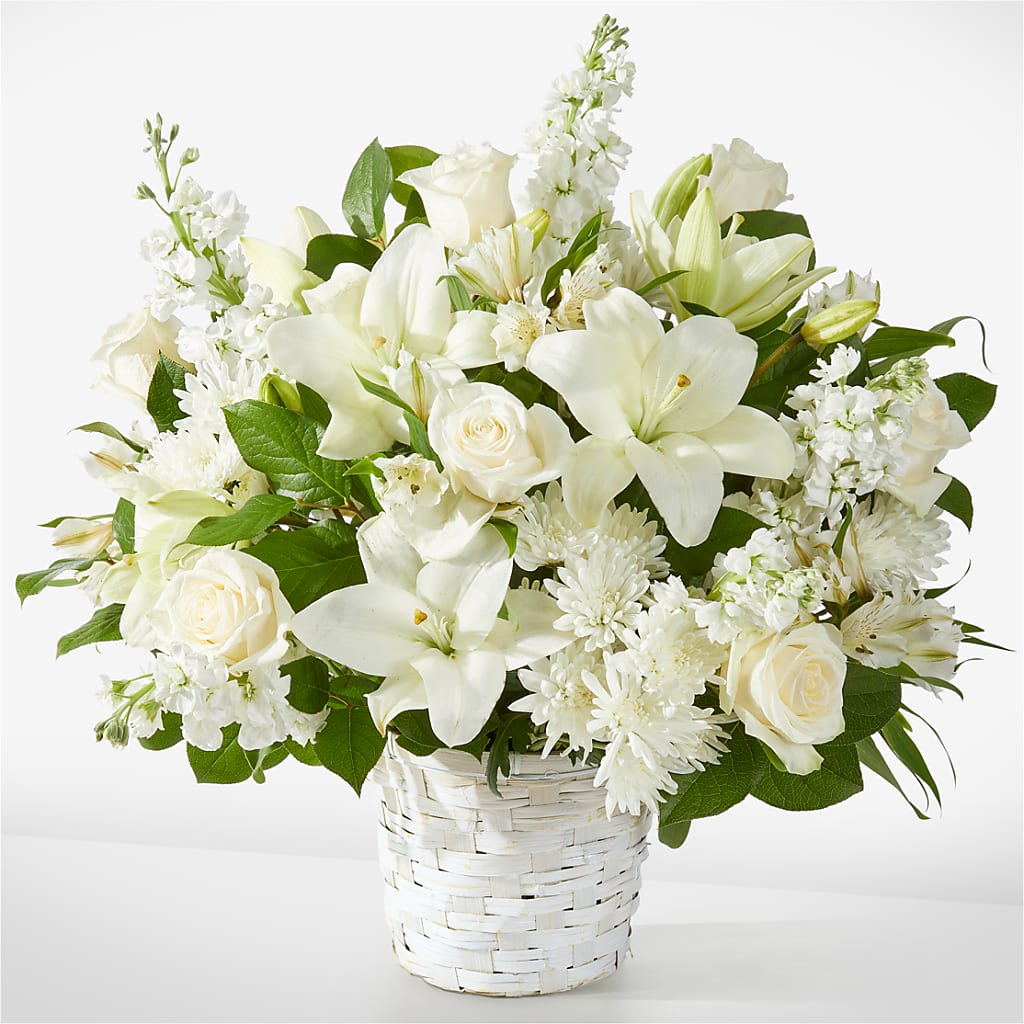 Peaceful Reflections Arrangement – Amora Floral Studio, Mooresville NC
