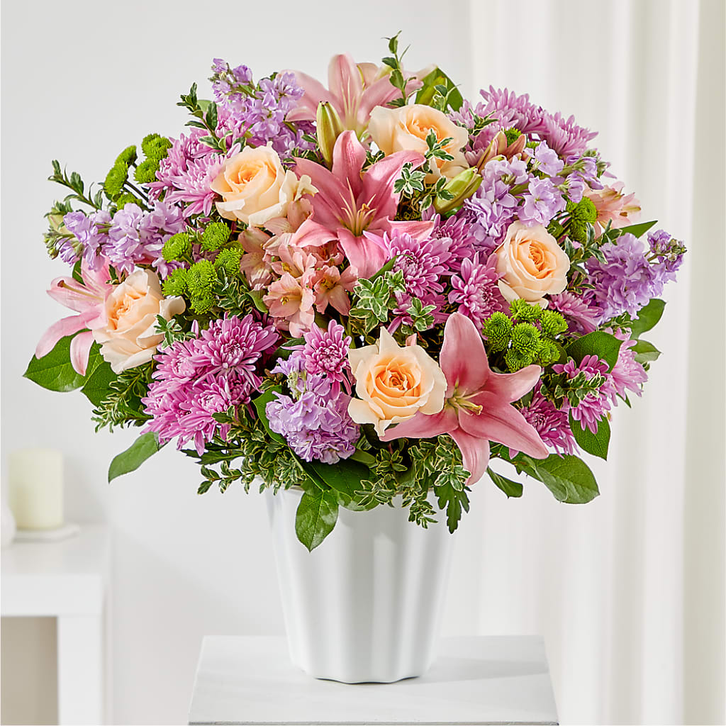 Supportive Embrace Tabletop Basket – Amora Floral Studio, Mooresville NC
