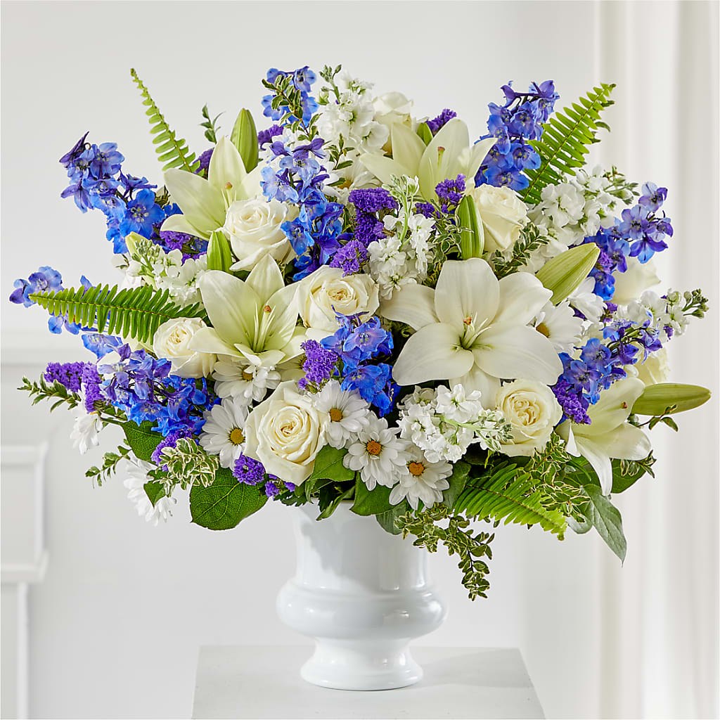 Expressions of Hope Urn Arrangement – Amora Floral Studio, Mooresville NC