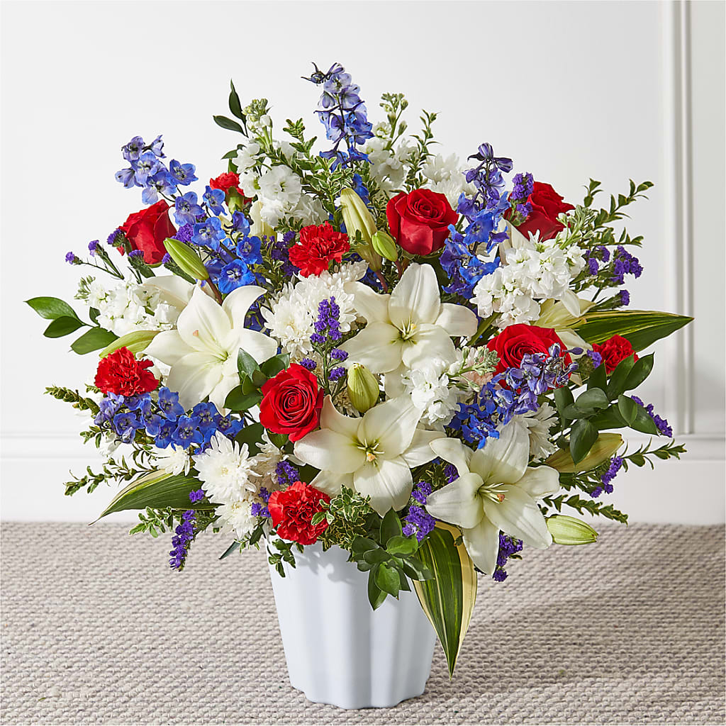 Consoled Floor Basket – Amora Floral Studio, Mooresville NC