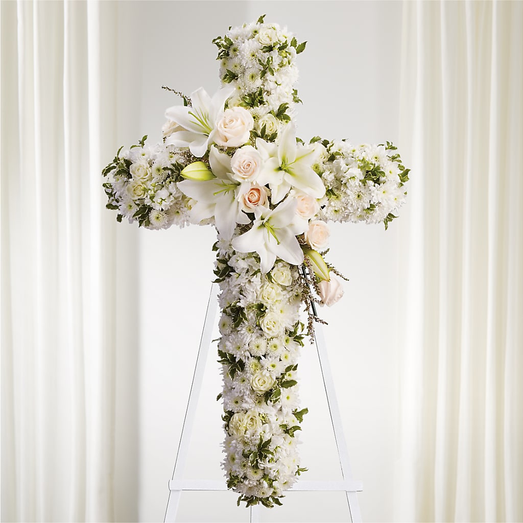 Spiritual Guidance Standing Spray – Amora Floral Studio, Mooresville NC
