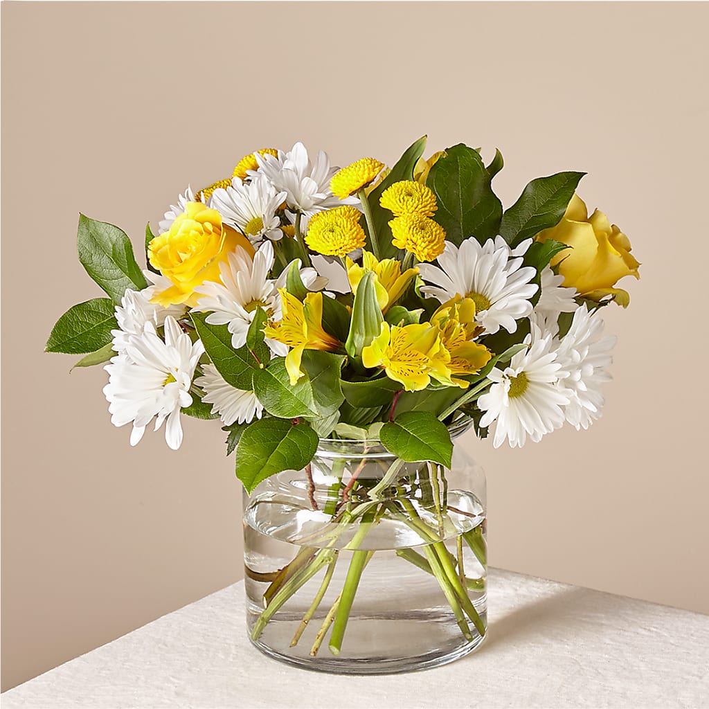 Sunny Sentiments Bouquet – Amora Floral Studio, Mooresville NC