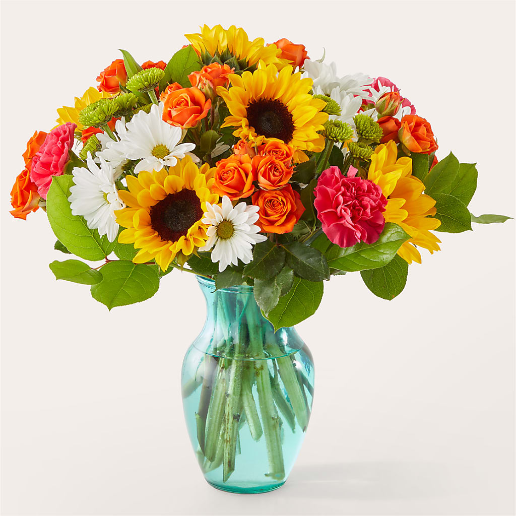 Sun-drenched Blooms Bouquet – Amora Floral Studio, Mooresville NC