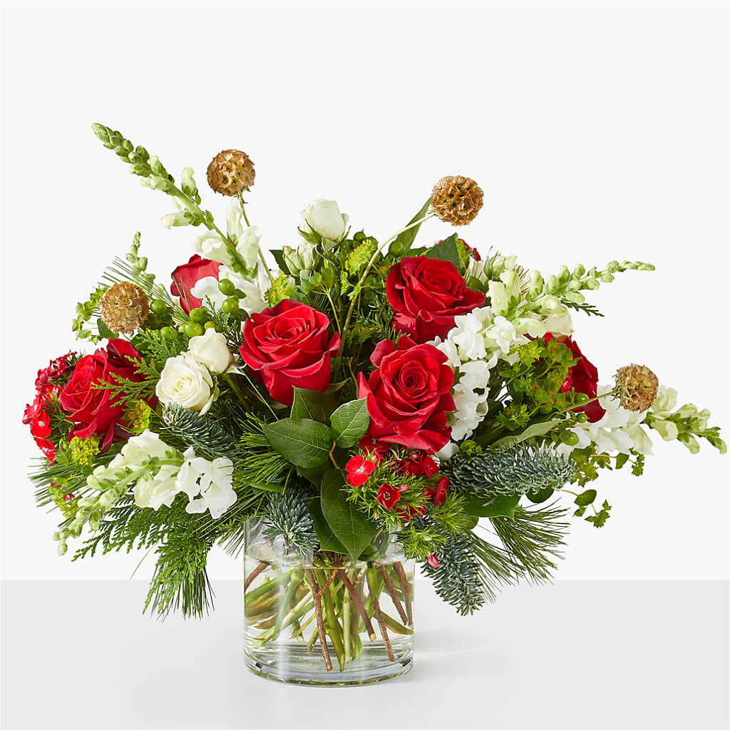 Deck the Halls Bouquet – Amora Floral Studio, Mooresville NC