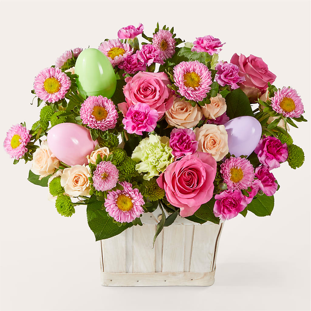 Get Eggcited Basket – Amora Floral Studio, Mooresville NC