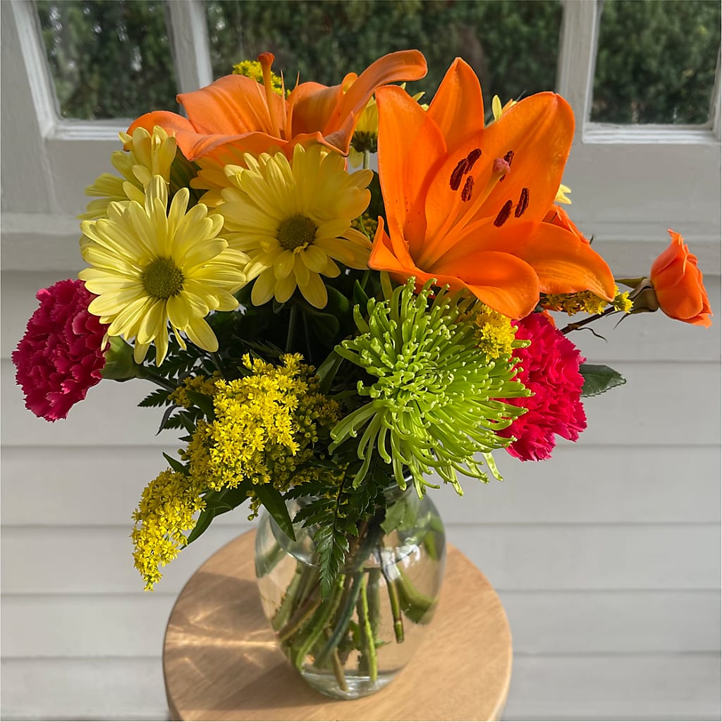 Bold & Bright – A Florist Original –  Amora Floral Studio, Mooresville NC