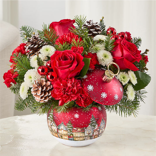 Christmas Carols Ornament –  Amora Floral Studio, Mooresville NC