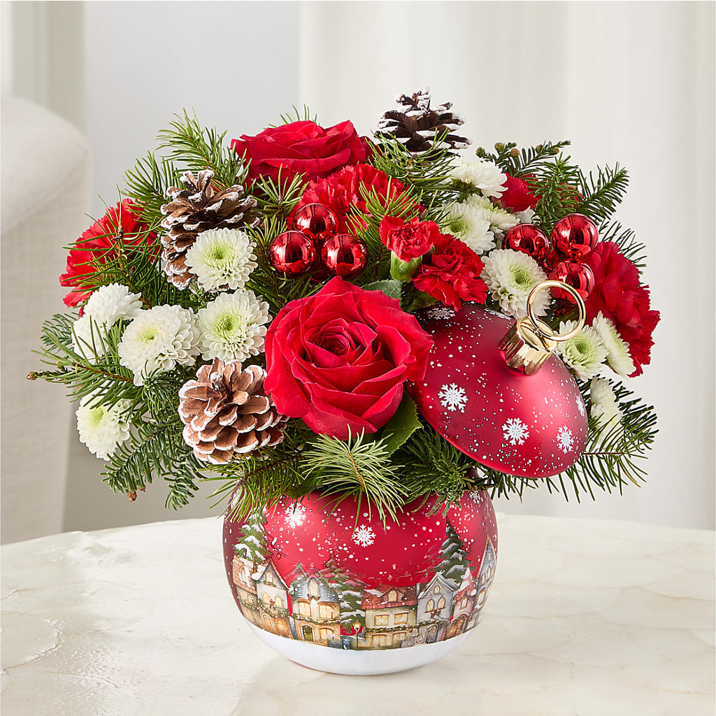 Christmas Carols Ornament –  Amora Floral Studio, Mooresville NC