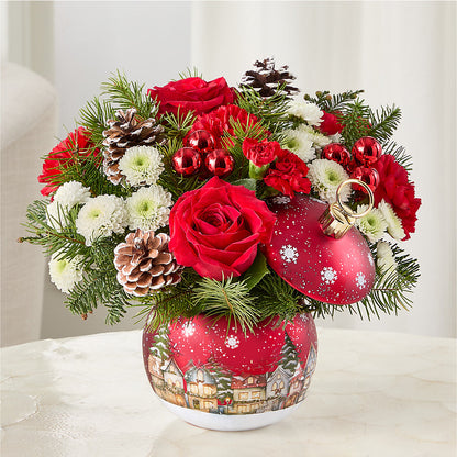 Christmas Carols Ornament –  Amora Floral Studio, Mooresville NC