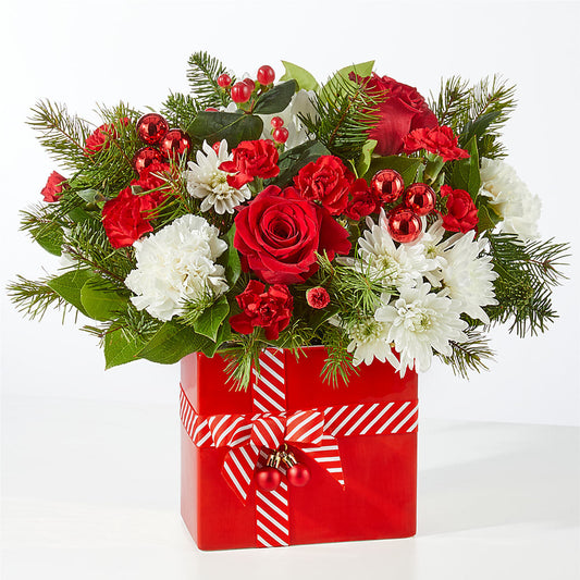 Presents Under the Tree Bouquet –  Amora Floral Studio, Mooresville NC