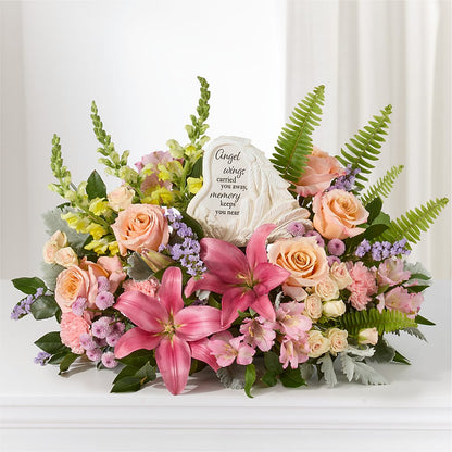 Gentle Light Arrangement –  Amora Floral Studio, Mooresville NC