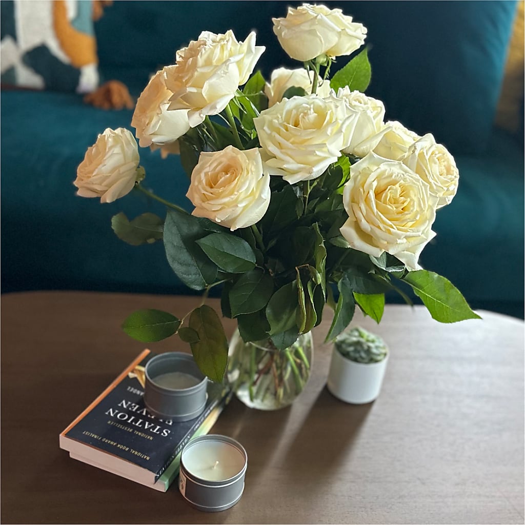 Long Stem Yellow Rose Bouquet –  Amora Floral Studio, Mooresville NC
