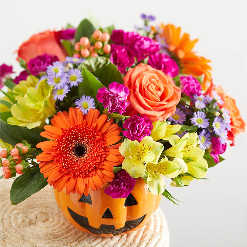 Tricks & Treats Pumpkin –  Amora Floral Studio, Mooresville NC