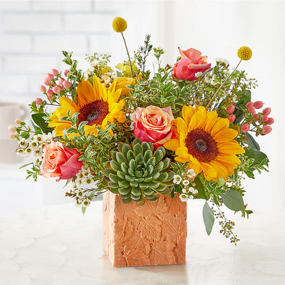 Sunflower Season Bouquet –  Amora Floral Studio, Mooresville NC