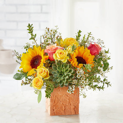 Sunflower Season Bouquet –  Amora Floral Studio, Mooresville NC