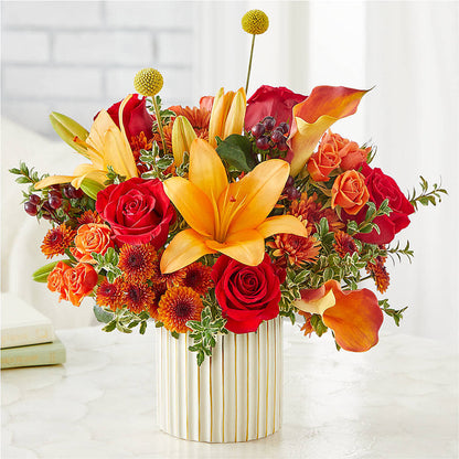 Scarlet Skies Bouquet –  Amora Floral Studio, Mooresville NC