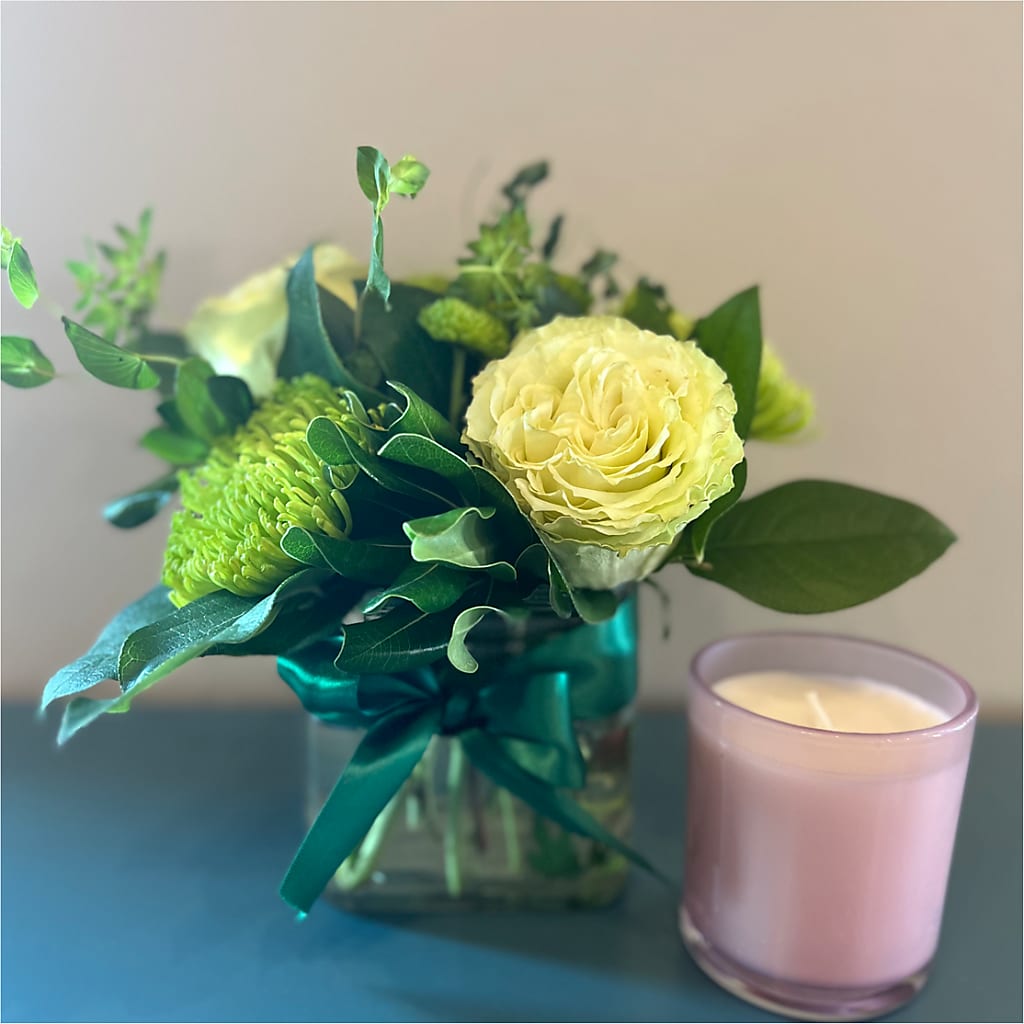 Emerald Forest Bouquet –  Amora Floral Studio, Mooresville NC