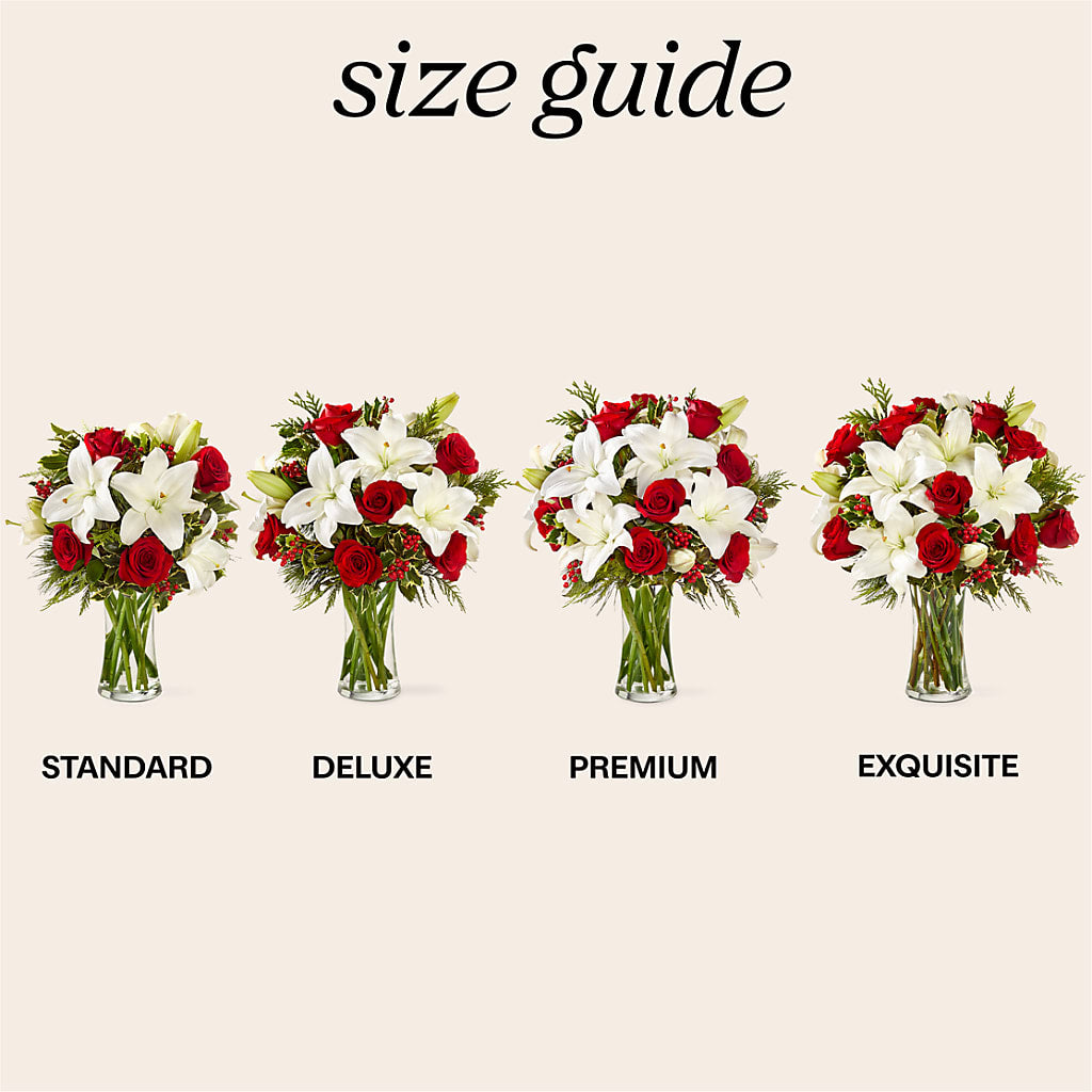 Sparkling Snowflakes Bouquet –  Amora Floral Studio, Mooresville NC